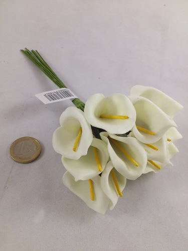 Calla en mousse 12 p. créme